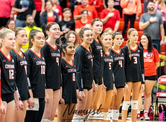 Centennial vs Andover Varsity Volleyball 22