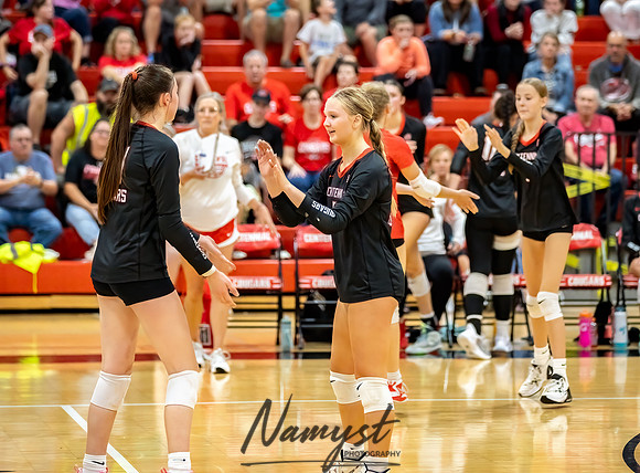 Centennial vs Andover Varsity Volleyball 224