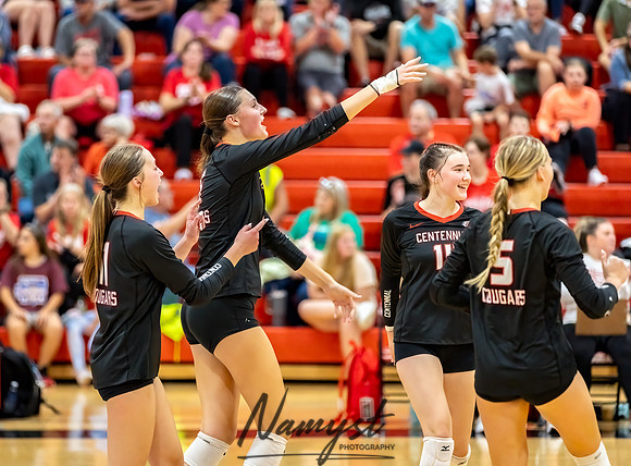 Centennial vs Andover Varsity Volleyball 230
