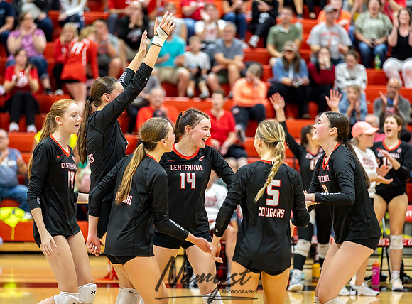 Centennial vs Andover Varsity Volleyball 233