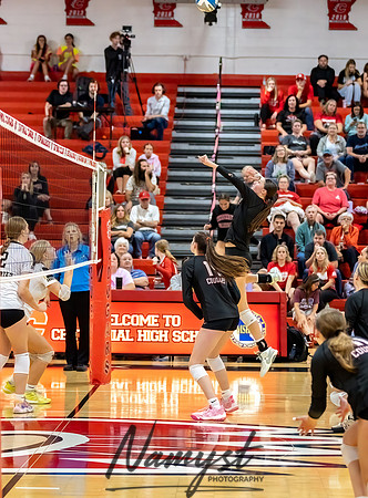Centennial vs Andover Varsity Volleyball 238