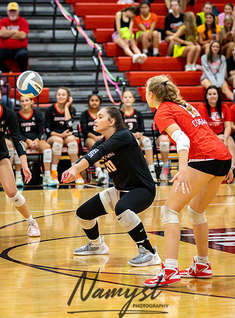 Centennial vs Andover Varsity Volleyball 246