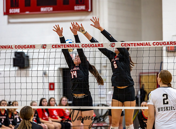 Centennial vs Andover Varsity Volleyball 253