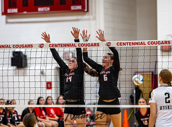 Centennial vs Andover Varsity Volleyball 254