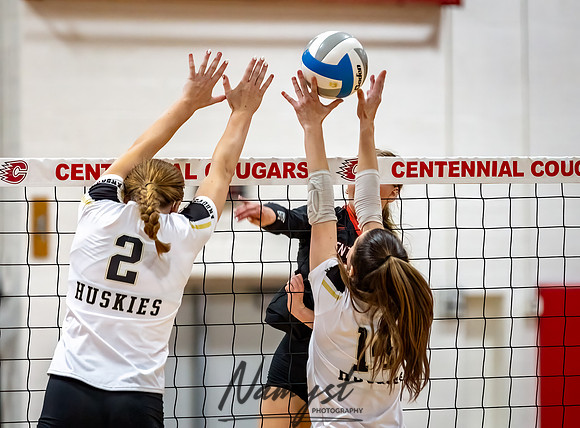 Centennial vs Andover Varsity Volleyball 255