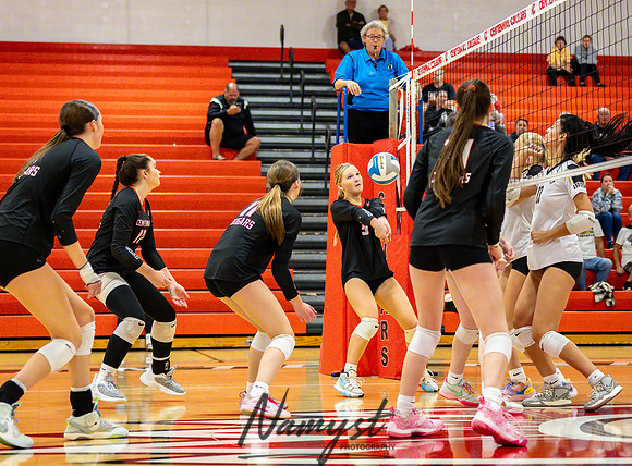 Centennial vs Andover Varsity Volleyball 259
