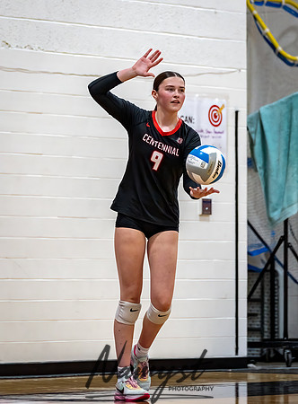 Centennial vs Andover Varsity Volleyball 28