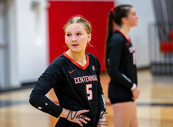 Centennial vs Andover Varsity Volleyball 276