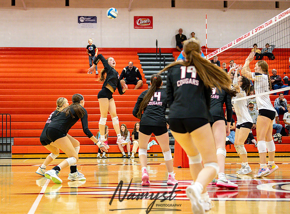 Centennial vs Andover Varsity Volleyball 282