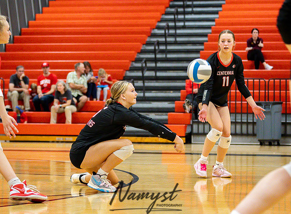 Centennial vs Andover Varsity Volleyball 286