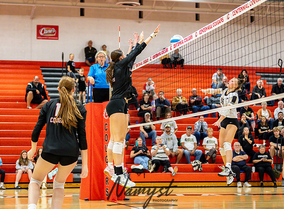 Centennial vs Andover Varsity Volleyball 284