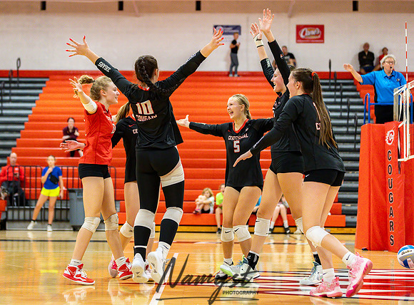 Centennial vs Andover Varsity Volleyball 289