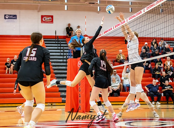 Centennial vs Andover Varsity Volleyball 29
