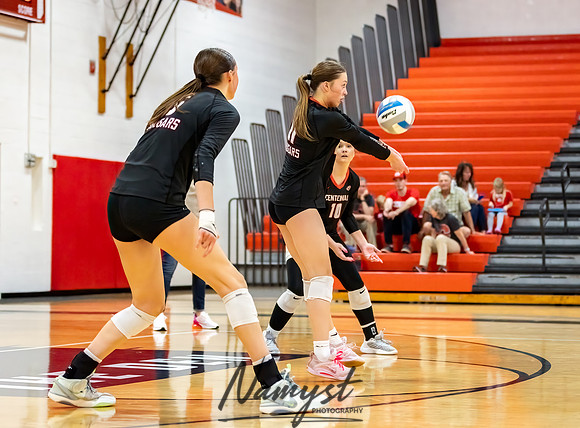 Centennial vs Andover Varsity Volleyball 299