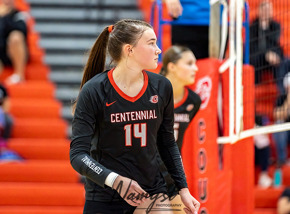 Centennial vs Andover Varsity Volleyball 30