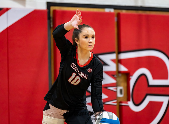 Centennial vs Andover Varsity Volleyball 305
