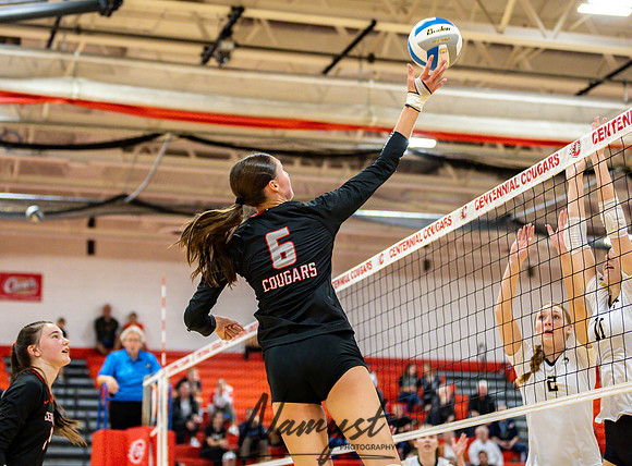 Centennial vs Andover Varsity Volleyball 309
