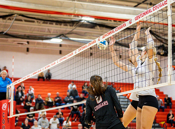 Centennial vs Andover Varsity Volleyball 311