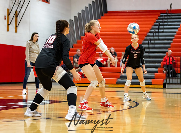Centennial vs Andover Varsity Volleyball 314