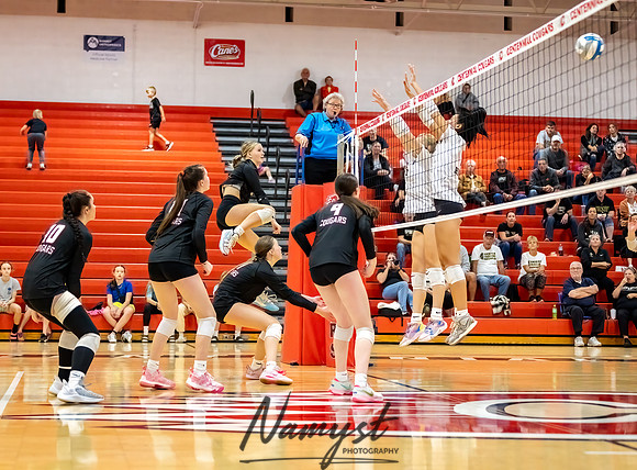 Centennial vs Andover Varsity Volleyball 320