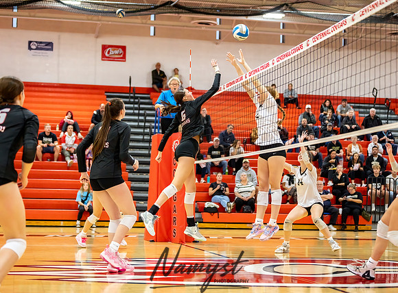 Centennial vs Andover Varsity Volleyball 32