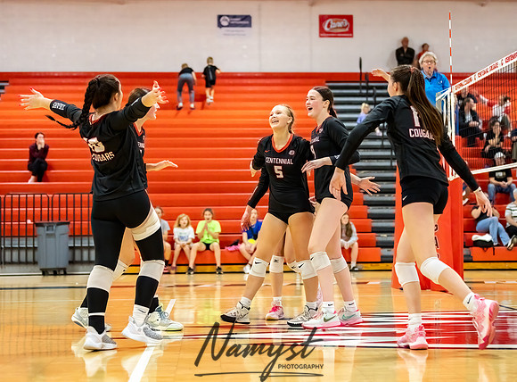 Centennial vs Andover Varsity Volleyball 321