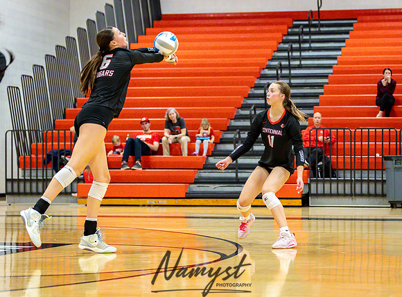 Centennial vs Andover Varsity Volleyball 323