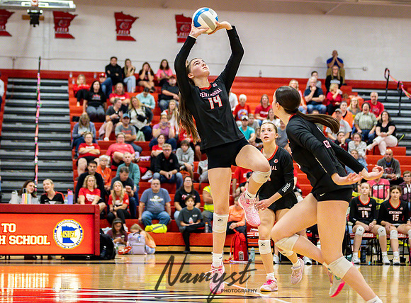 Centennial vs Andover Varsity Volleyball 325