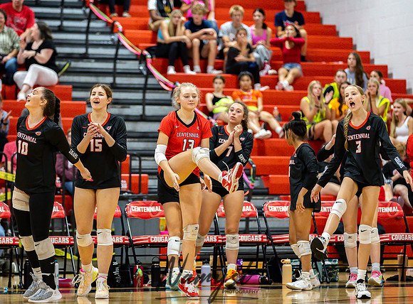 Centennial vs Andover Varsity Volleyball 327