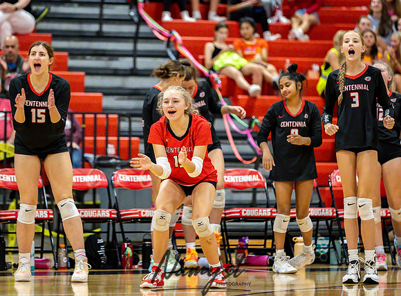 Centennial vs Andover Varsity Volleyball 326