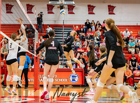 Centennial vs Andover Varsity Volleyball 329