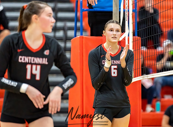 Centennial vs Andover Varsity Volleyball 33