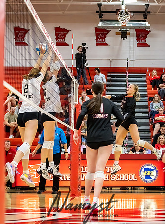 Centennial vs Andover Varsity Volleyball 330