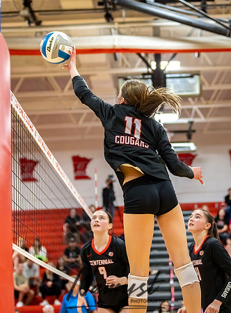 Centennial vs Andover Varsity Volleyball 331