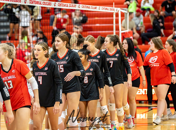 Centennial vs Andover Varsity Volleyball 338