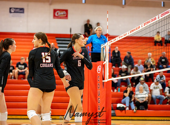 Centennial vs Andover Varsity Volleyball 35