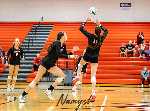 Centennial vs Andover Varsity Volleyball 38