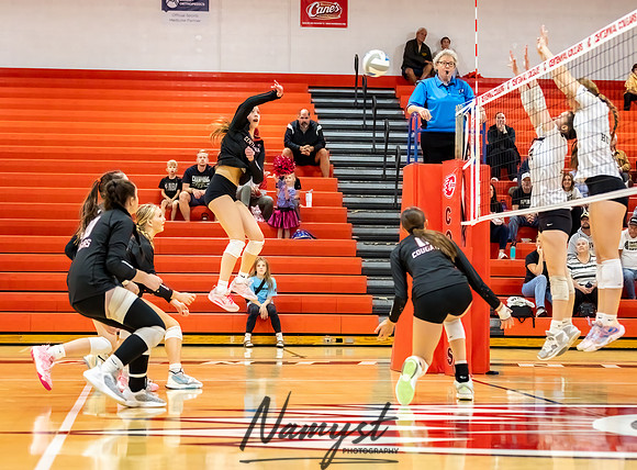 Centennial vs Andover Varsity Volleyball 39