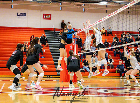 Centennial vs Andover Varsity Volleyball 46