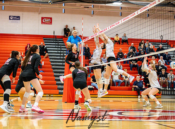 Centennial vs Andover Varsity Volleyball 47