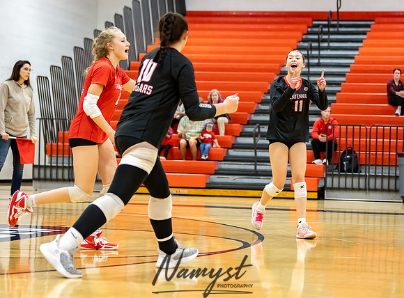 Centennial vs Andover Varsity Volleyball 50