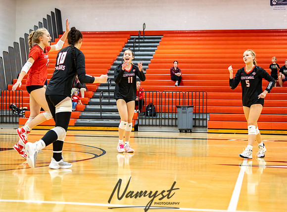 Centennial vs Andover Varsity Volleyball 51