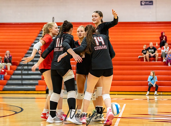 Centennial vs Andover Varsity Volleyball 55