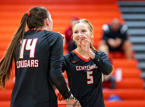 Centennial vs Andover Varsity Volleyball 56