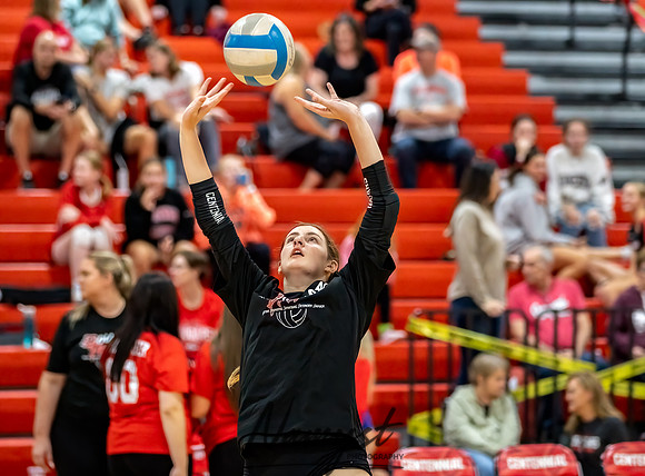Centennial vs Andover Varsity Volleyball 6