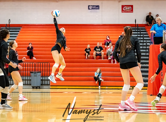 Centennial vs Andover Varsity Volleyball 63