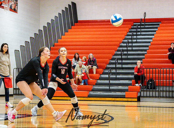 Centennial vs Andover Varsity Volleyball 68