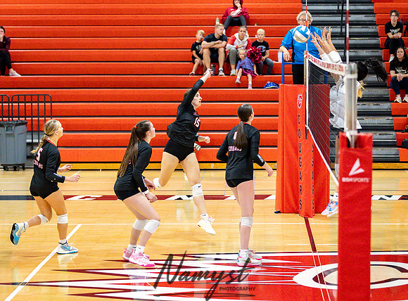 Centennial vs Andover Varsity Volleyball 78
