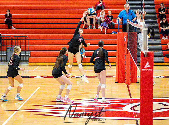Centennial vs Andover Varsity Volleyball 77