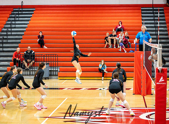 Centennial vs Andover Varsity Volleyball 79